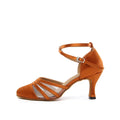 Women Closed Toe Ballroom Dance Shoes